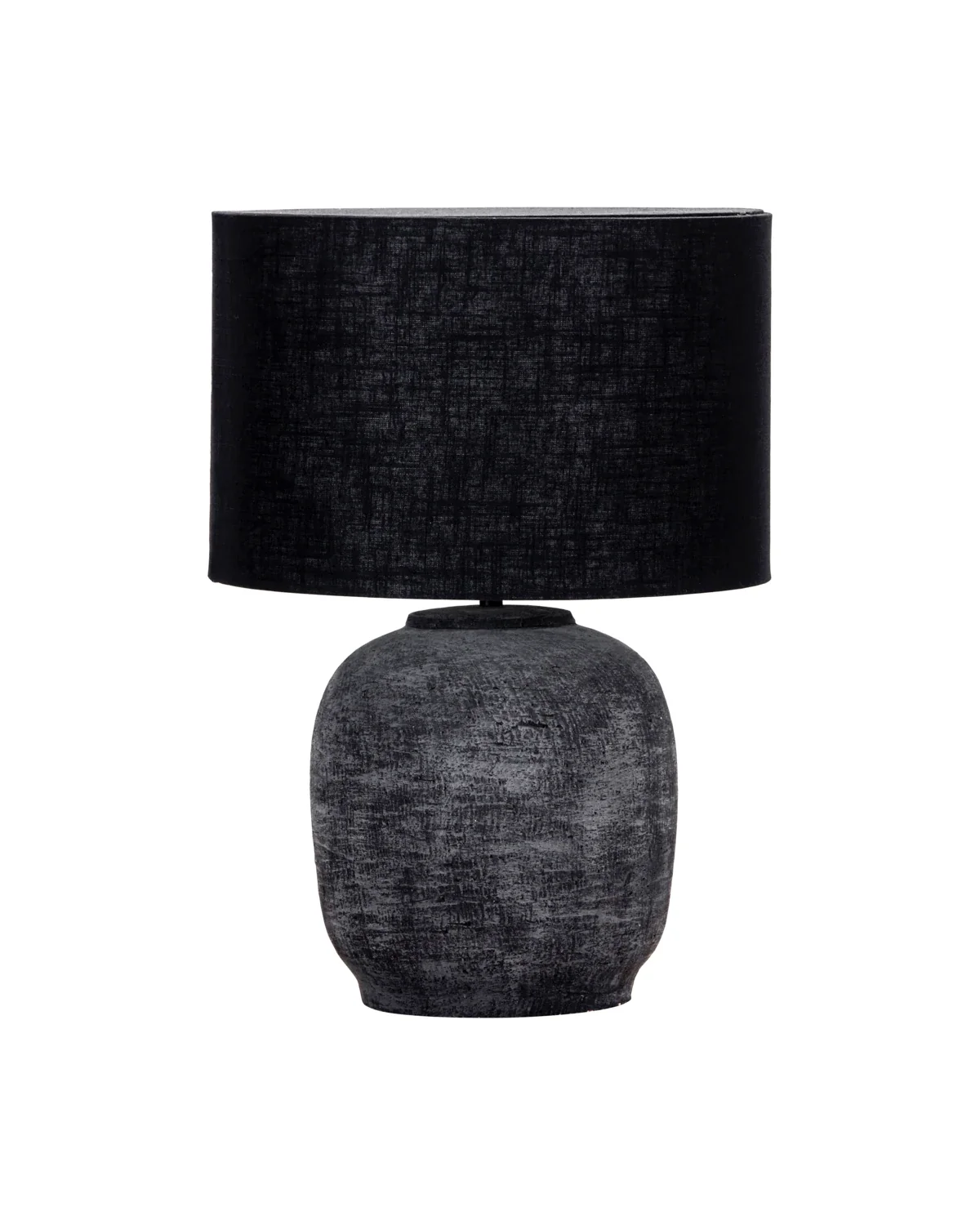 Bordlampe inkl. lampeskærm, HDTahi sort