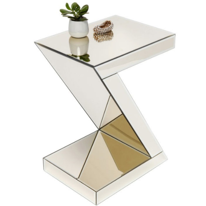 Side Table Luxury Z sidebord Champagne