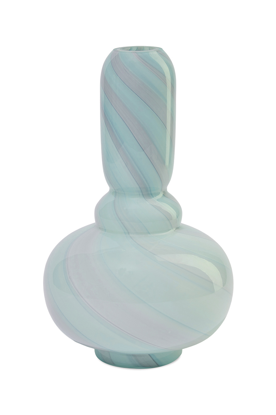 Twirl vase Tall Mint